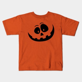 Cute Jack O Lantern / Halloween Pumpkin Face Kids T-Shirt